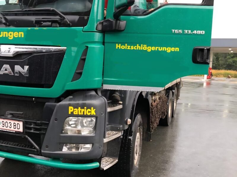 Camion forestier MAN TGS 33.480 6x6